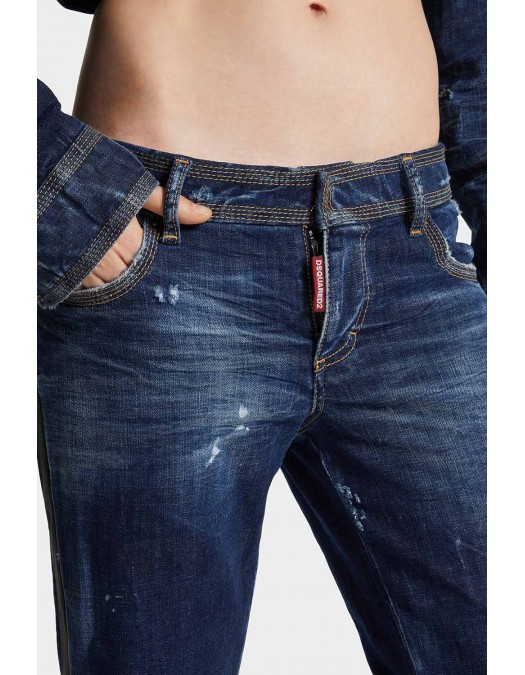 JEANS DSQUARED2, navy blue Jenna Flare Jeans - S72LB0890S30664470 JEANS DSQUARED2, navy blue Jenna Flare Jeans - S72LB0890S30664470
