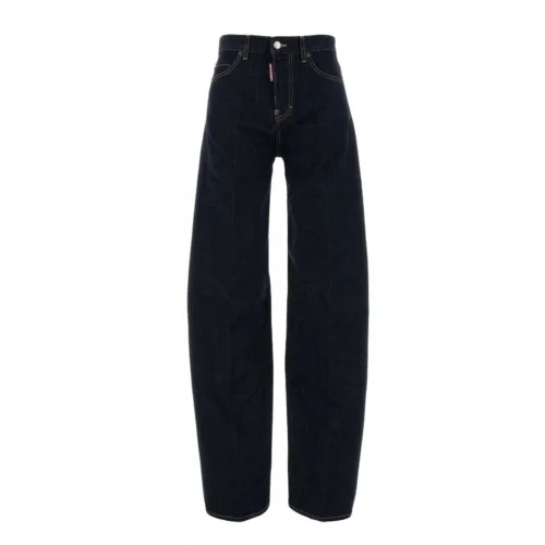 JEANS DSQUARED2, Navy blue, D2 Twisted Jeans