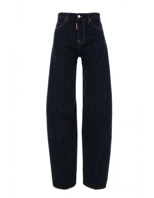 JEANS DSQUARED2, Navy blue, D2 Twisted Jeans - S72LB0900S30664470