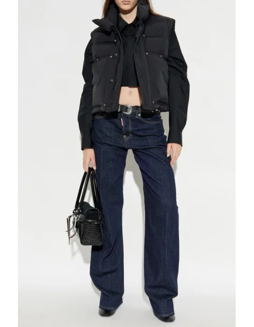 JEANS DSQUARED2, Navy blue, D2 Twisted Jeans - S72LB0900S30664470