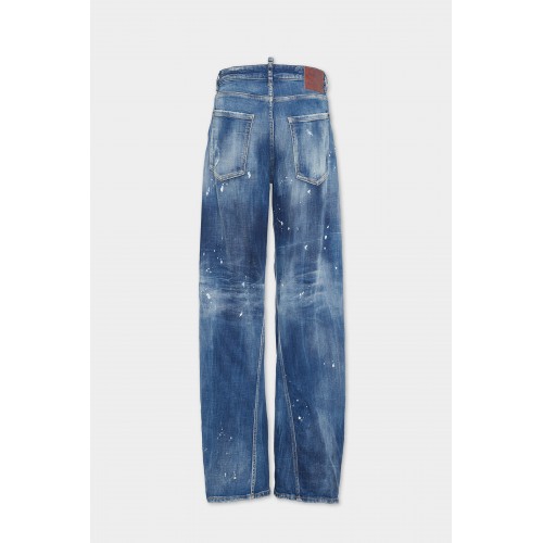 JEANS DSQUARED2, Medium Spot Wash, D2 Twisted Jeans JEANS DSQUARED2, Medium Spot Wash, D2 Twisted Jeans