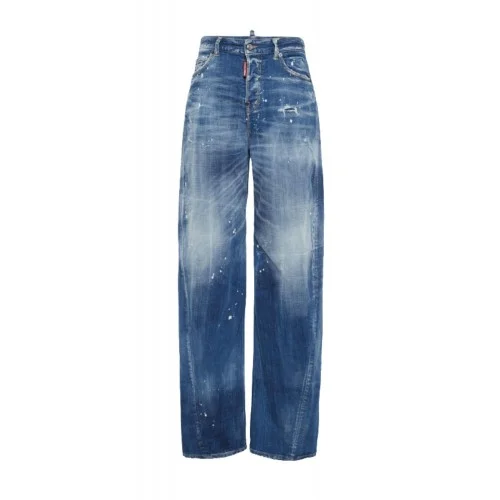 JEANS DSQUARED2, Medium Spot Wash, D2 Twisted Jeans