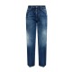Jeans DSQUARED2, Navy blue Boston jeans, Logo insert - S72LB0913D30011470 Jeans DSQUARED2, Navy blue Boston jeans, Logo insert - S72LB0913D30011470