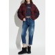 Jeans DSQUARED2, Navy blue Boston jeans, Logo insert - S72LB0913D30011470 Jeans DSQUARED2, Navy blue Boston jeans, Logo insert - S72LB0913D30011470