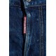 Jeans DSQUARED2, Navy blue Boston jeans, Logo insert - S72LB0913D30011470 Jeans DSQUARED2, Navy blue Boston jeans, Logo insert - S72LB0913D30011470