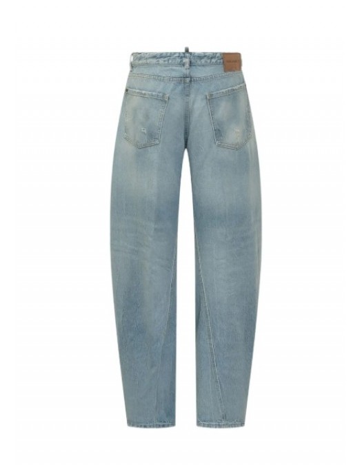 Jeans DSQUARED2, loose jeans, navy blue - S72LB0917S30839470