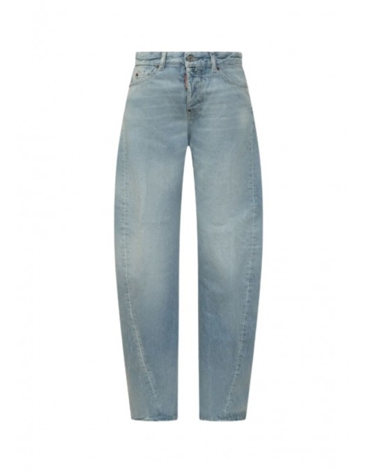 Jeans DSQUARED2, loose jeans, navy blue - S72LB0917S30839470