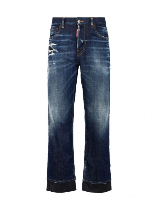 Jeans DSQUARED2, Dark Wash Tomboy Jeans - S72LB0921D30010470