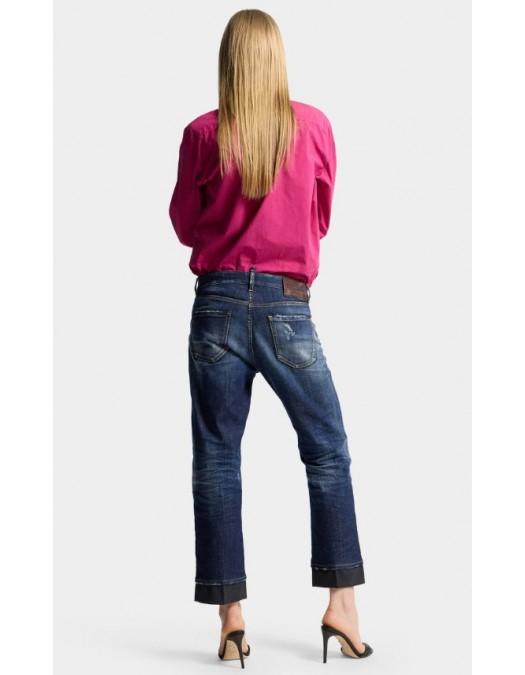 Jeans DSQUARED2, Dark Wash Tomboy Jeans - S72LB0921D30010470