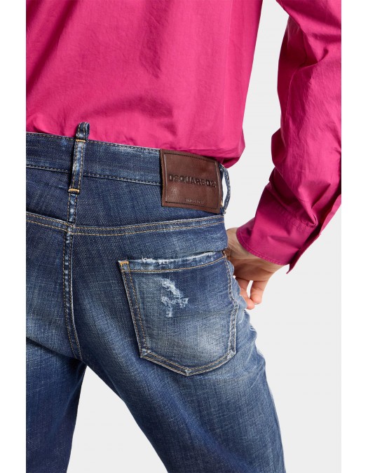 Jeans DSQUARED2, Dark Wash Tomboy Jeans - S72LB0921D30010470