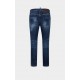 Blugi DSQUARED2, Dark Busted Rebel Teddy Jeans - S72LB0922S30664470
