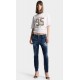 Blugi DSQUARED2, Dark Busted Rebel Teddy Jeans - S72LB0922S30664470