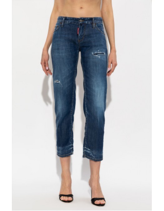 Jeans DSQUARED2, MARINEBLAU Jeans „Jenna“ - S72LB0925S30341470