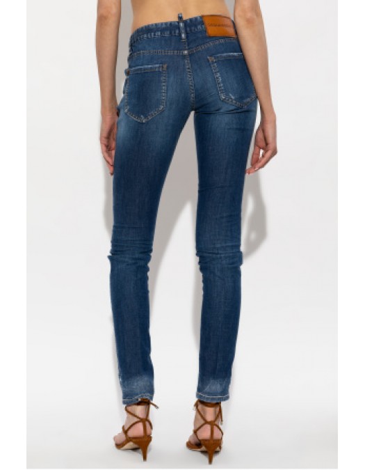Jeans DSQUARED2,  MARINEBLAU Jeans „Super Skinny” - S72LB0927S30341470