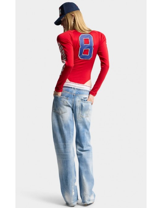 Jeans DSQUARED2, Light Undle Loose Twist Jeans - S72LB0928D30038470