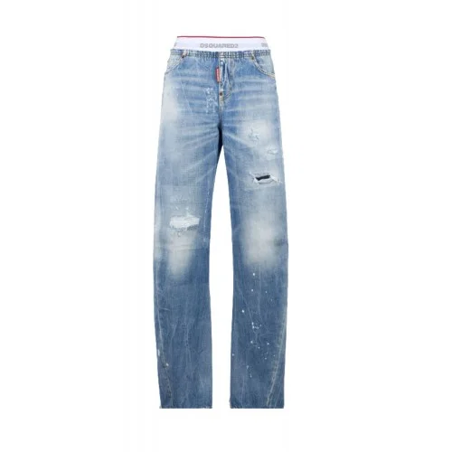 Jeans DSQUARED2, Light Undle Loose Twist Jeans