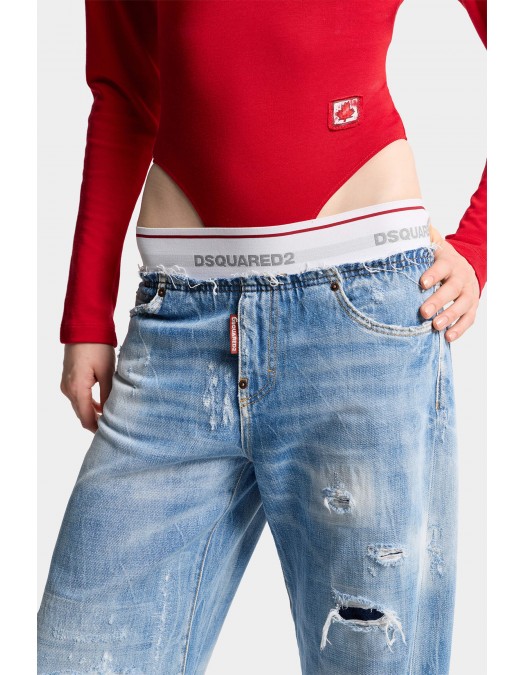 Jeans DSQUARED2, Light Undle Loose Twist Jeans - S72LB0928D30038470