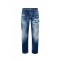 Blugi DSQUARED2, Medium Wash Jenna Jeans, Bleumarin