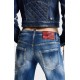 Blugi DSQUARED2, Medium Wash Jenna Jeans, Bleumarin - S72LB0933D30010470