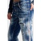 Blugi DSQUARED2, Medium Wash Jenna Jeans, Bleumarin - S72LB0933D30010470