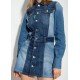 Rochie DSQUARED2, One life, One Planet Collection, Denim - S73CU0304S30819470