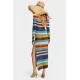 Rochie DSQUARED2, Summer Lovers Knit, Stripes, Multicolor - S73CU0312D13131961 Rochie DSQUARED2, Summer Lovers Knit, Stripes, Multicolor - S73CU0312D13131961