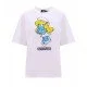 Tricou DSQUARED2, Capsule Smurf, One Life, Alb - S73GC0287S24558100 Tricou DSQUARED2, Capsule Smurf, One Life, Alb - S73GC0287S24558100