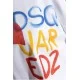 Tricou DSQUARED2, Summer Lovers, Crop Top, Color Logo, White - S73GC0294D20020100 Tricou DSQUARED2, Summer Lovers, Crop Top, Color Logo, White - S73GC0294D20020100