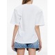 Tricou DSQUARED2, Iconique Loose Fit Tee White - S73GC0300D20033100