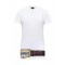Tricou DSQUARED2, Women's White Iconique Belt Print T-Shirt