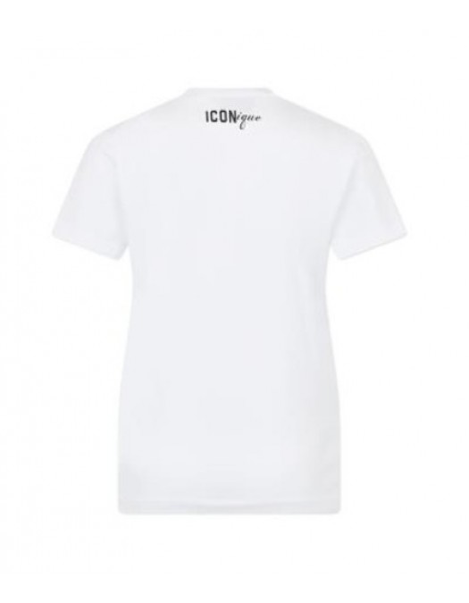 Tricou DSQUARED2, Iconique Just Right Fit Tee - S73GC0303D20033100