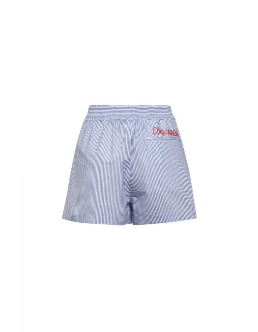 SHORT DSQUARED2, Summer Lover, Love Pyjama, Blue - S73MU0241D35284001S SHORT DSQUARED2, Summer Lover, Love Pyjama, Blue - S73MU0241D35284001S