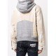 Geaca Dsquared2, Panelled hooded jacket, Grey/Ivory - S74AM1261S39021111