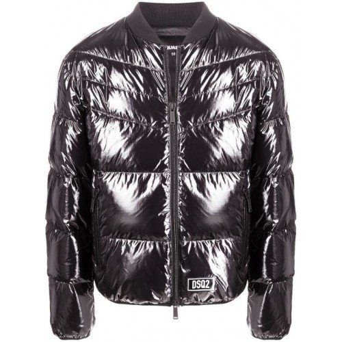 Geaca Dsquared2, High Shine, Black