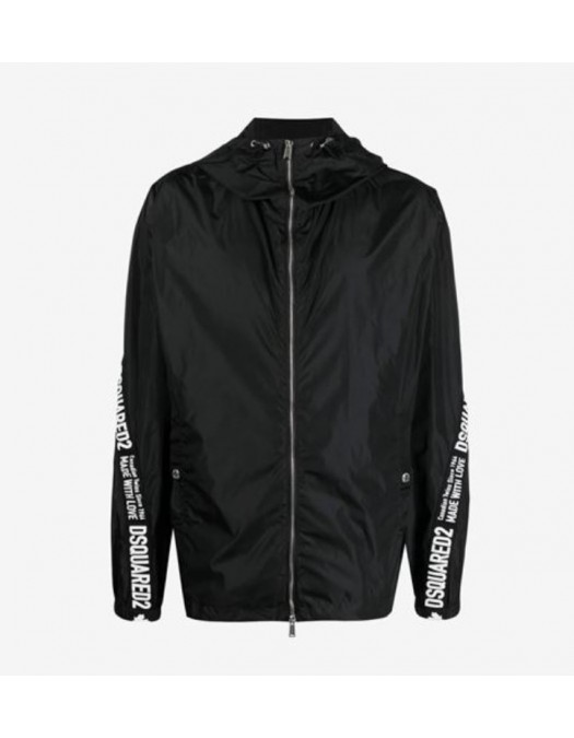 Jacheta Dsquared2, Tracksuit Bomber, Black - S74AM1443S49197900