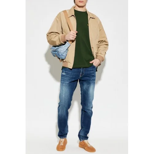 Jacheta DSQUARED2, Dsquared2 beige "Bomber" type jacket