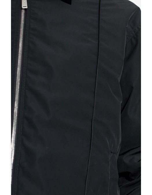 Jacheta DSQUARED2, BLACK Light jacket with collar - S74AM1701D35368900