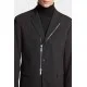 Sacou DSQUARED2, Relaxed Shoulder, Zip Detail, Black - S74BN1286S40320900