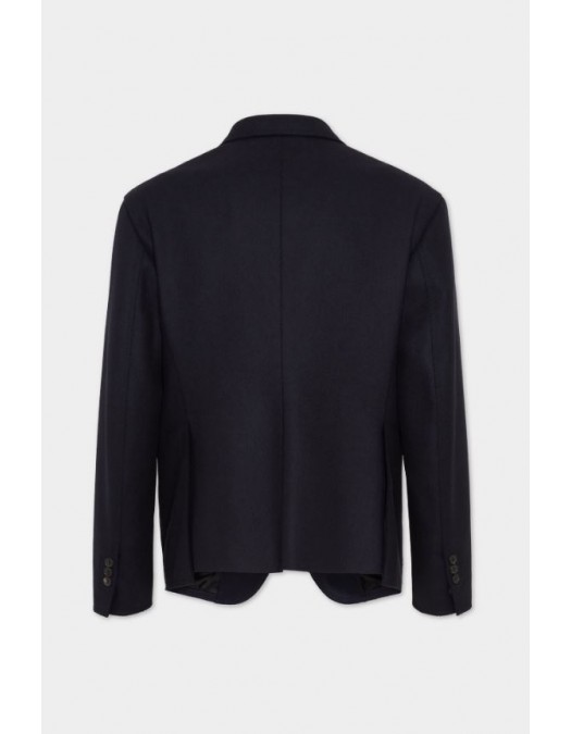 Sacou DSQUARED2, Wool, D2, Multipocket, Bleumarin - S74BN1331D35260487