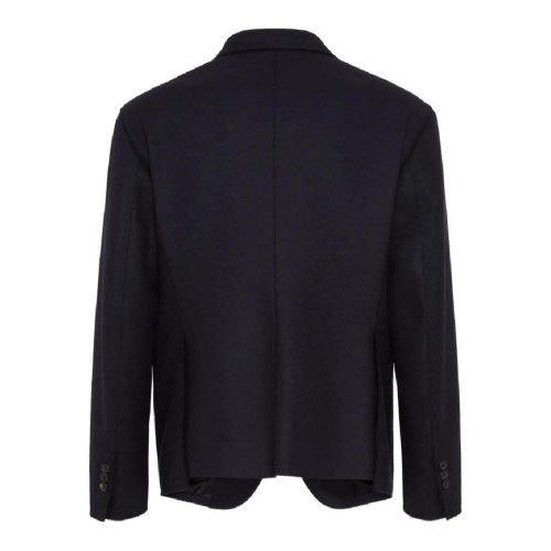 Sacou DSQUARED2, Wool, D2, Multipocket, Black