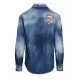 Camasa DSQUARED2, Logo Patches, Blue - S74DM0644S30341470 Camasa DSQUARED2, Logo Patches, Blue - S74DM0644S30341470