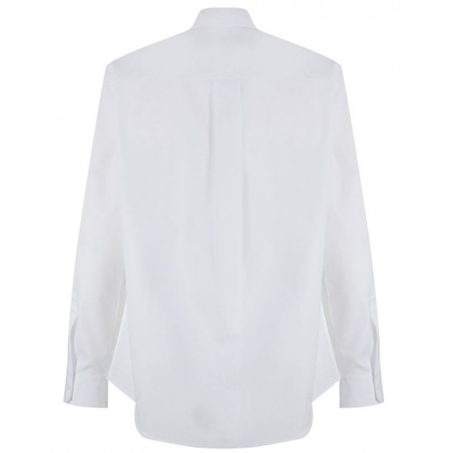 Camasa Dsquared2, Logo Frontal Ceresio, White