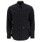 Camasa Dsquared2, Little Logo Frontal, Black