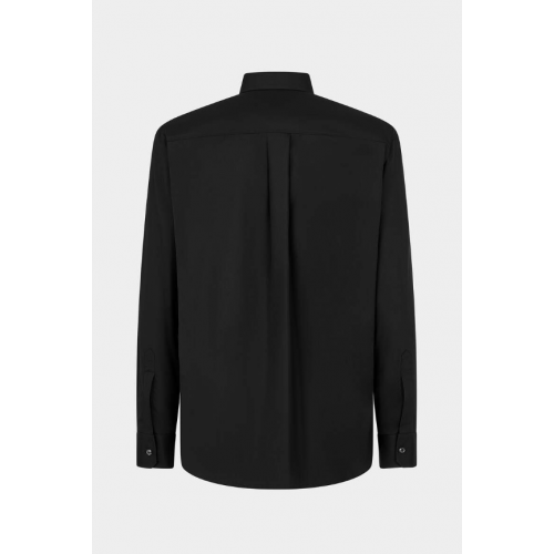 Camasa Dsquared2, Drop Shoulder, Black Camasa Dsquared2, Drop Shoulder, Black