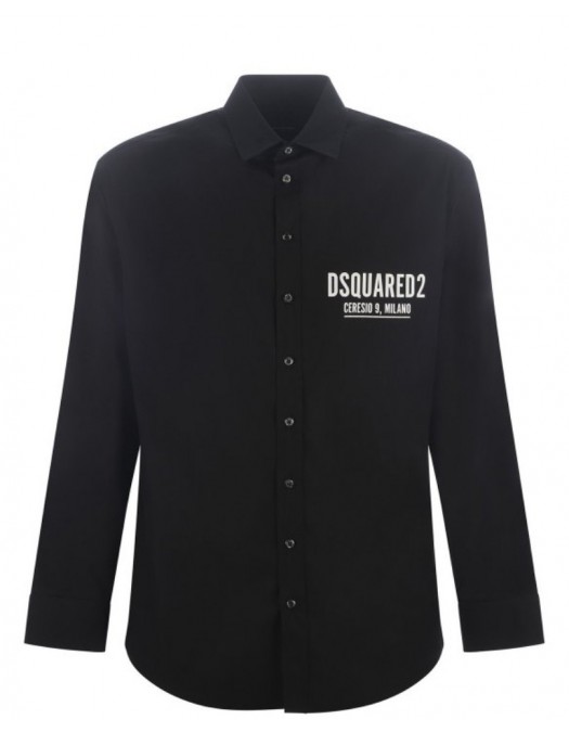 Camasa DSQUARED2, Ceresio 9 Milano, Black - S74DM0731S36275900