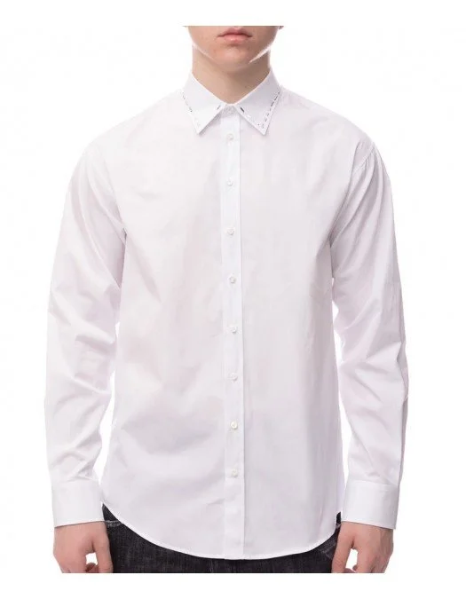 Camasa DSQUARED2, Insertii SIlver, White - S74DM0735S36275100 Camasa DSQUARED2, Insertii SIlver, White - S74DM0735S36275100