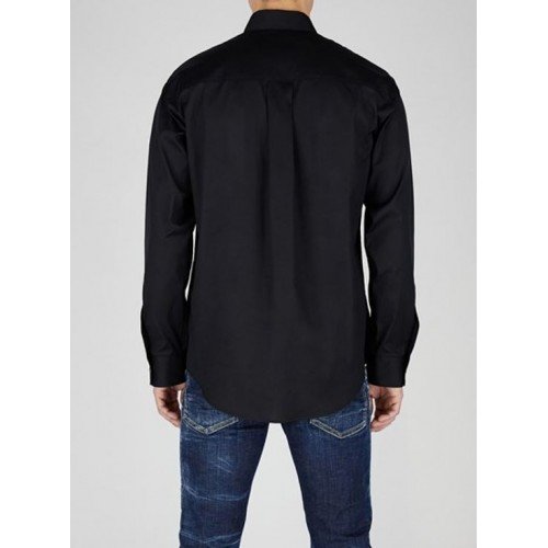 Camasa DSQUARED2, Logo Rosu, Black