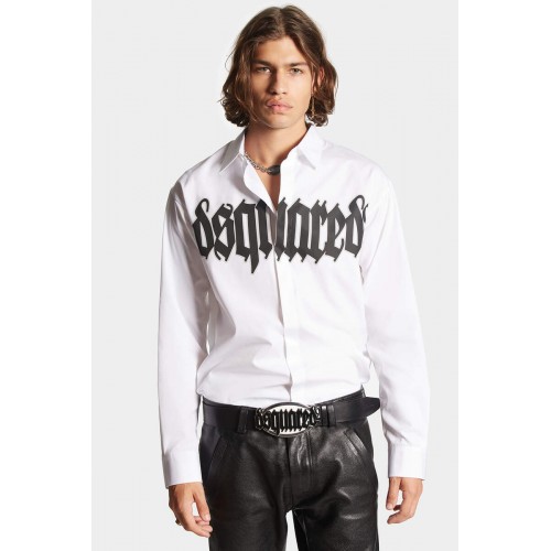 Camasa DSQUARED2, Ghotic Print, S74DM0809S36275100 Camasa DSQUARED2, Ghotic Print, S74DM0809S36275100