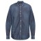Camasa DSQUARED2, Button Down Denim, Blue