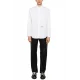 Camasa DSQUARED2, Text Print, Headquarter Dropped Design, Full White - S74DM0862S36275100